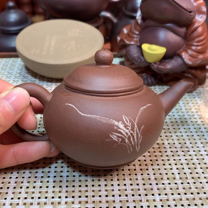 紫砂茶壶清****平宜兴原矿