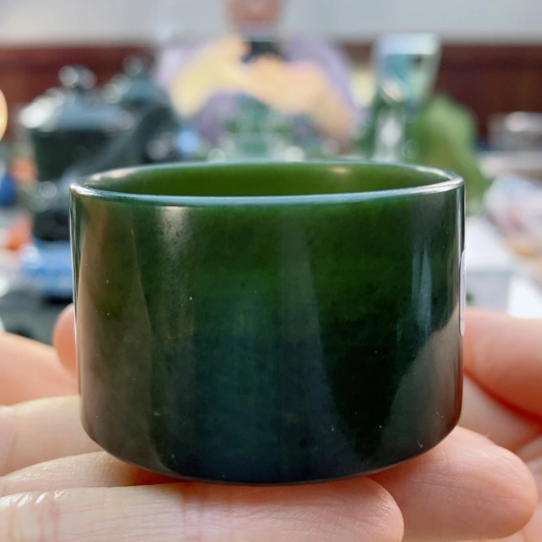 未镶嵌和田玉（青玉）摆件浩*