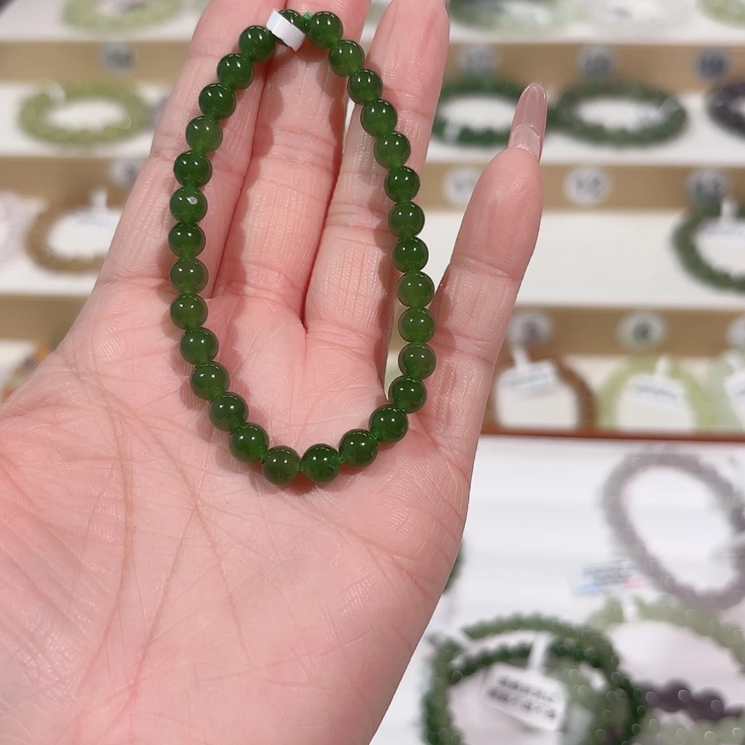 和田玉手链未镶嵌V