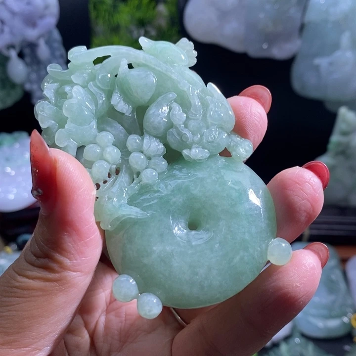 【闪购商品】颈饰未镶嵌翡翠琰*?扣子