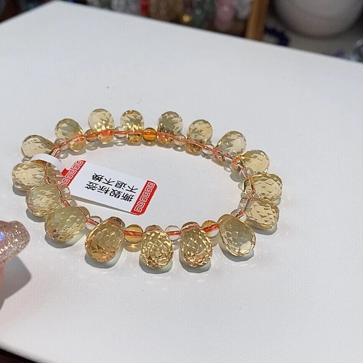 水晶无未镶嵌L**?巴西黄水滴