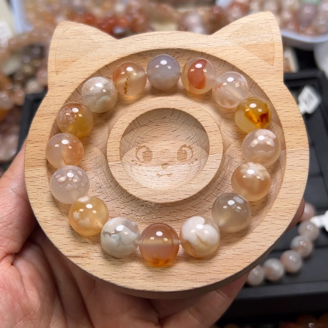 未镶嵌玛瑙/玉髓珠宝半成品