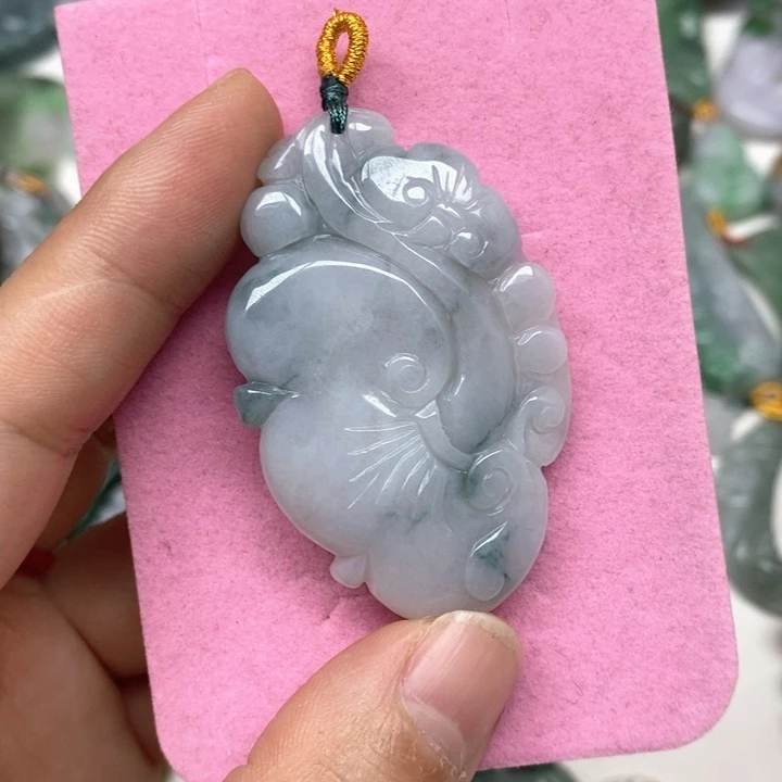 翡翠未镶嵌颈饰06号