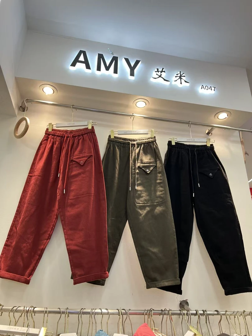 米多多 AIMI#1159#日系磨毛休闲库存