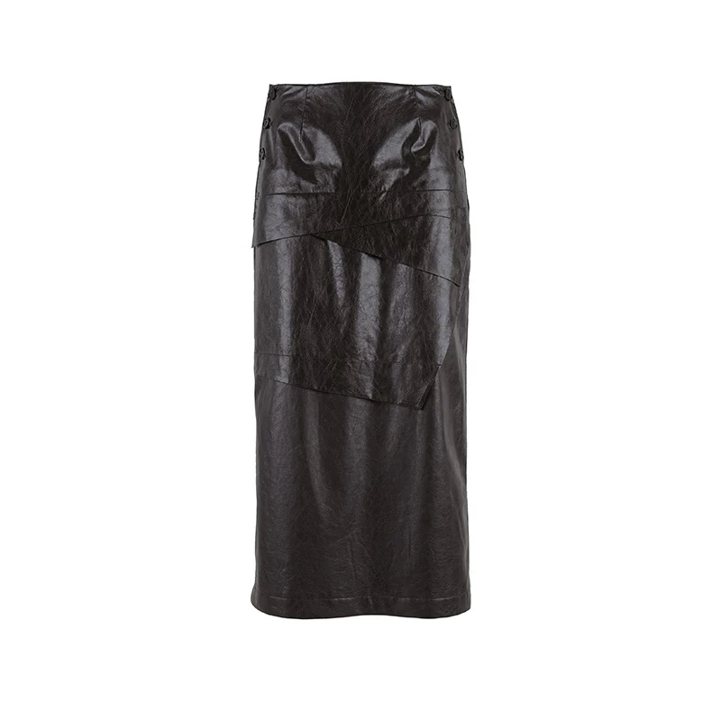 YOEYYOU 设计师品牌 25秋冬新品 立体褶片半裙