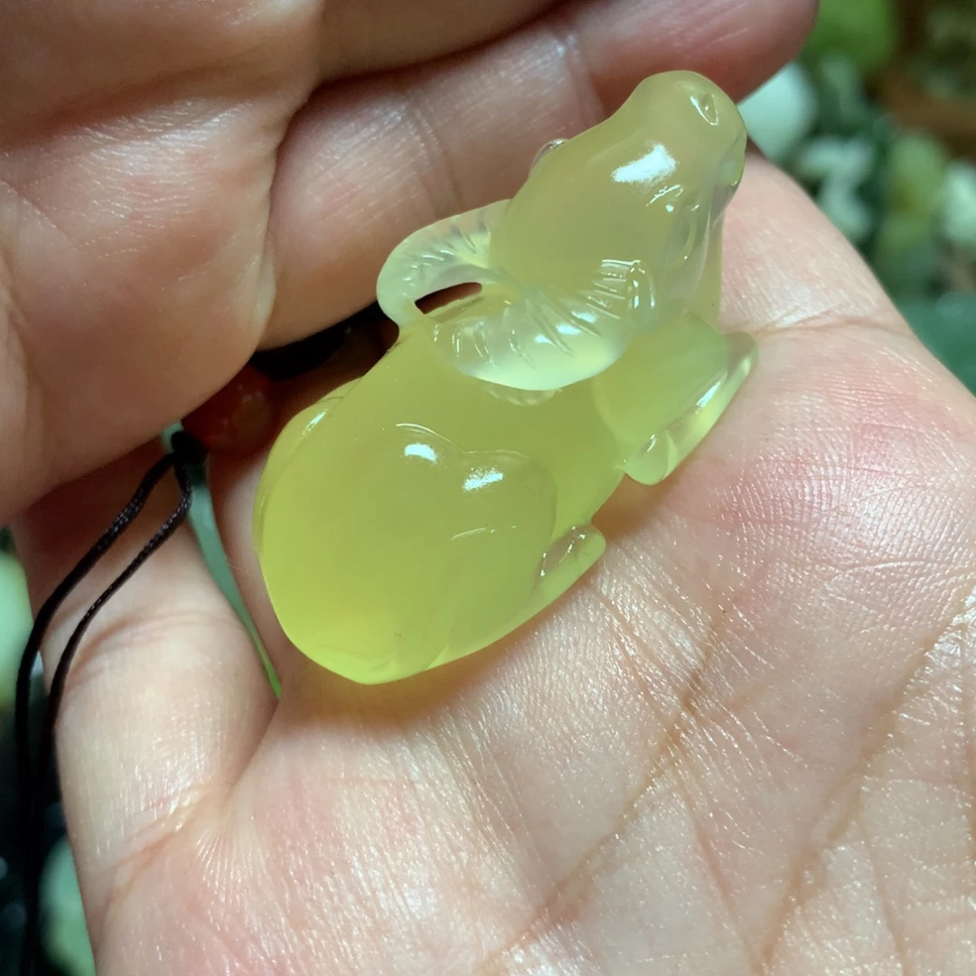 知***光岫玉未镶嵌手把手把