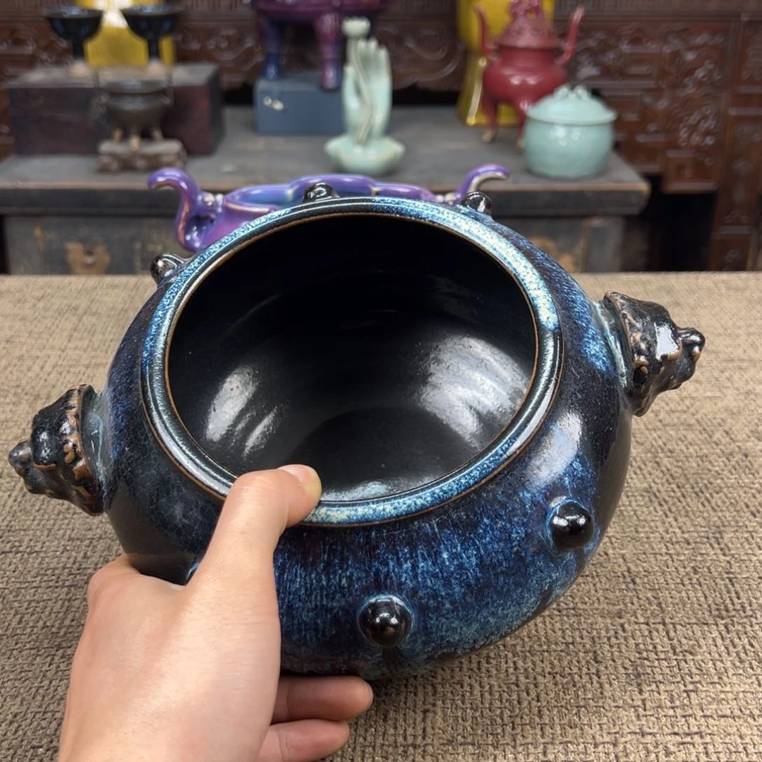 Lao窑瓷直播间开门货陶瓷艺术品正能量