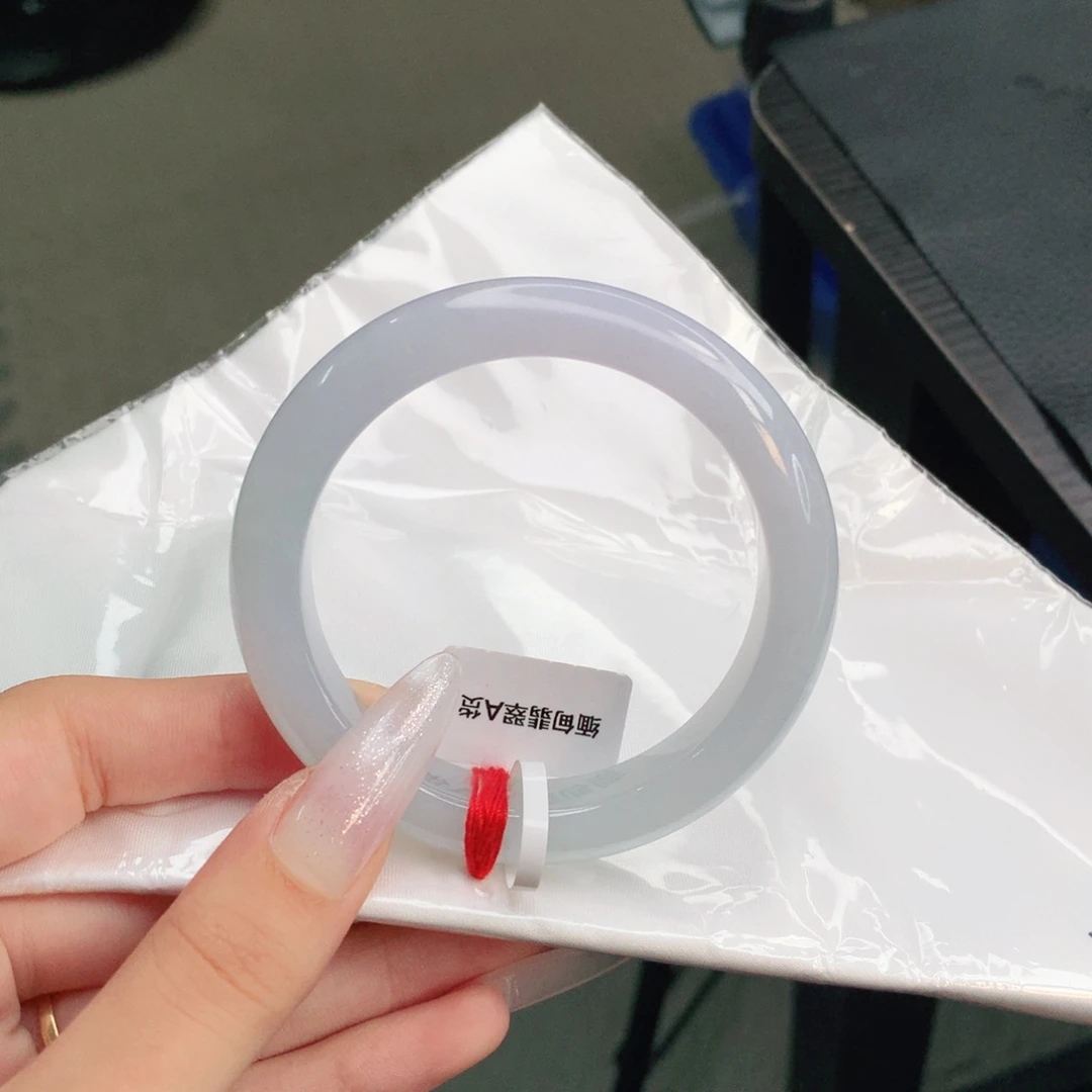 未镶嵌手镯翡翠正圈54