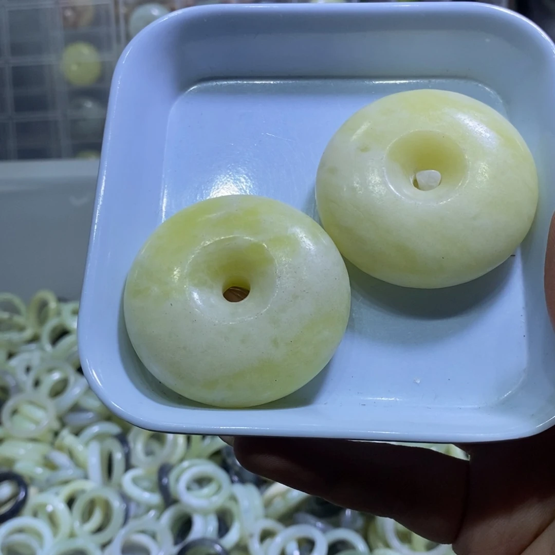 合金蛇纹石玉颈饰313