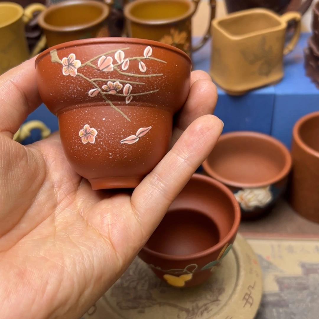 紫砂茶杯紫砂主人杯80cc