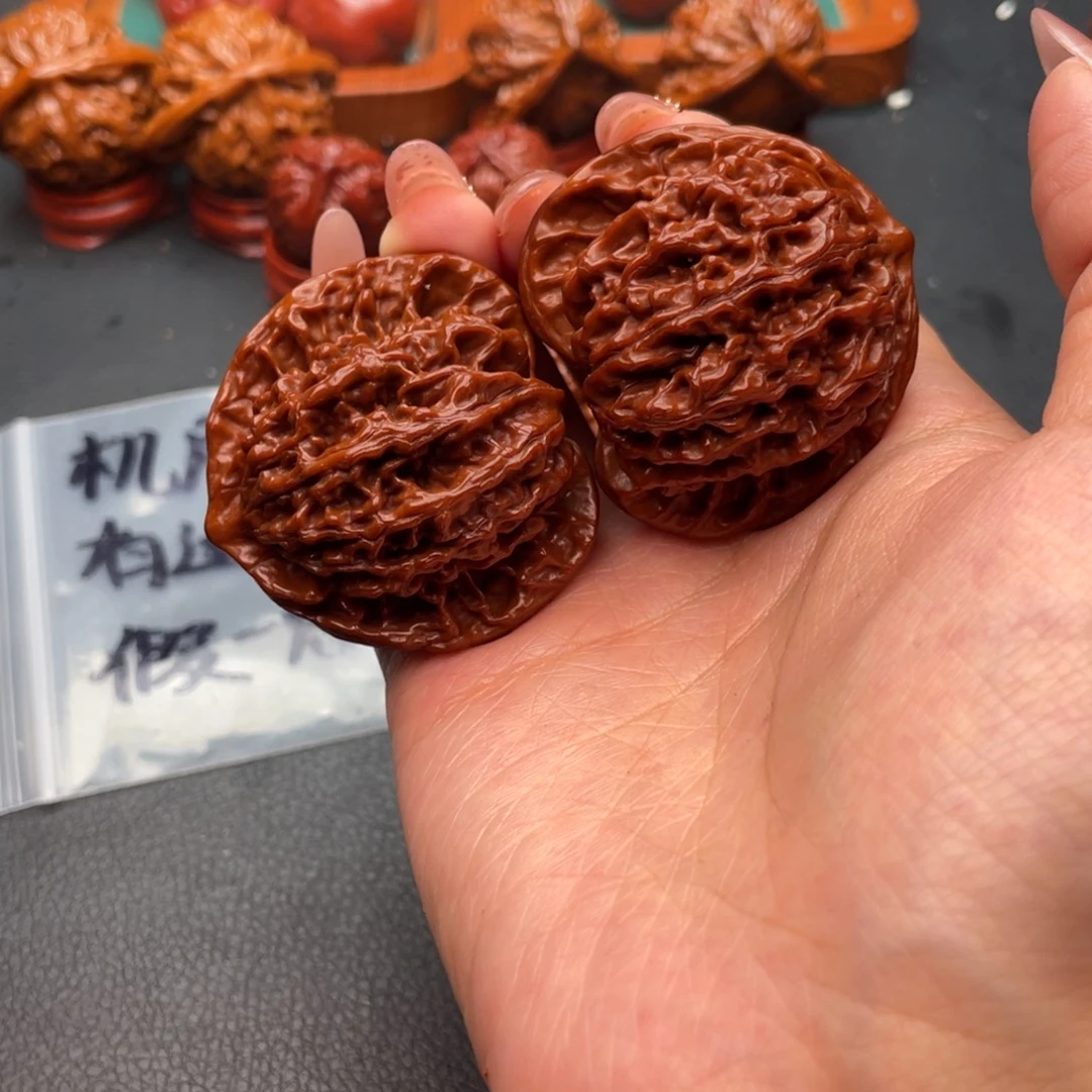把件文玩核桃盘龙纹