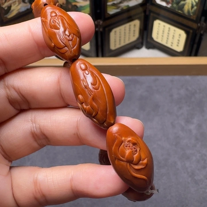 手串/手链橄榄核莲花无相佛