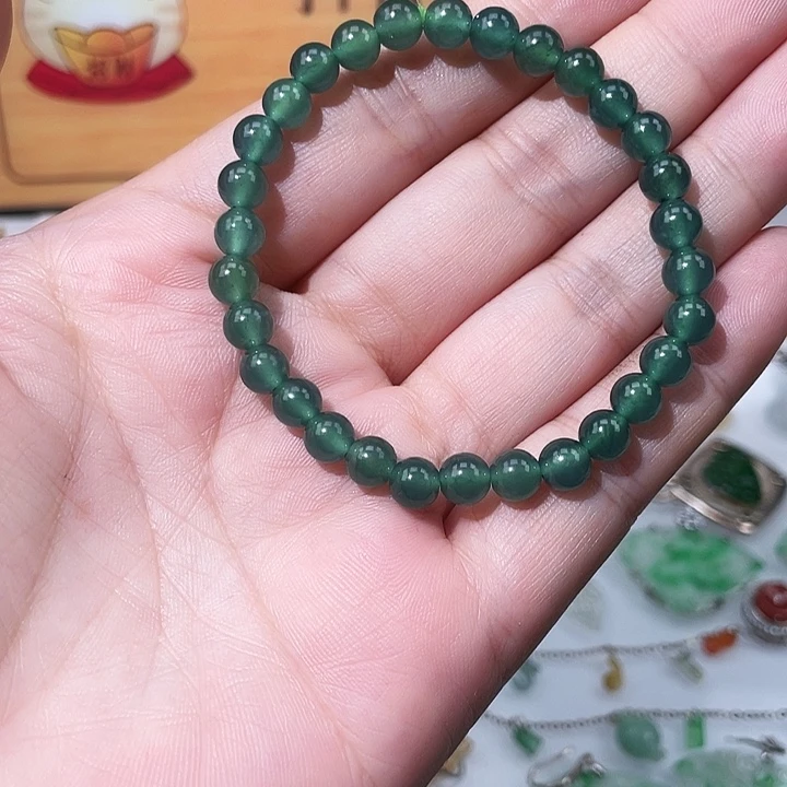 翡翠银S925镶嵌颈饰