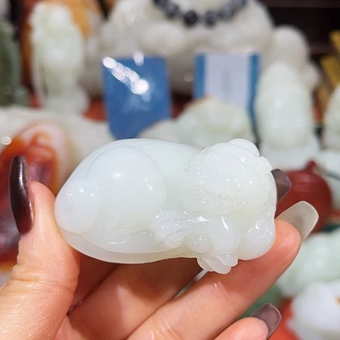 和田玉（糖玉）未镶嵌挂件