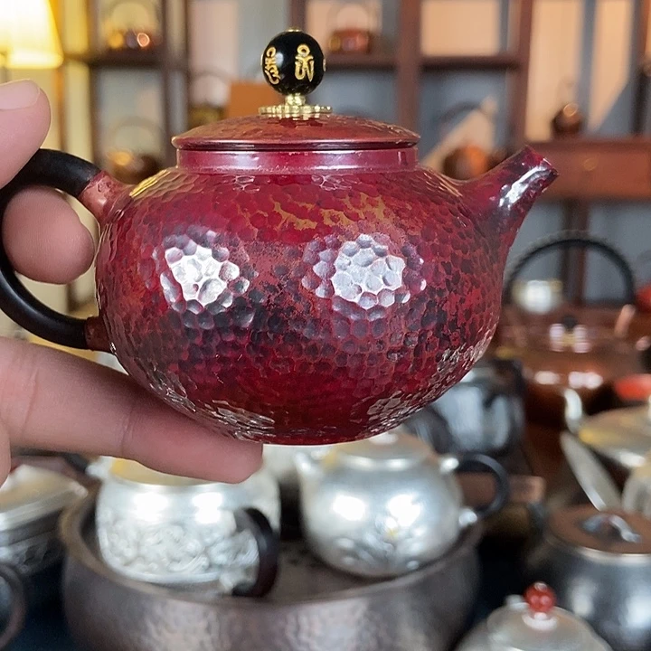 纯手工制作一铜壶制作