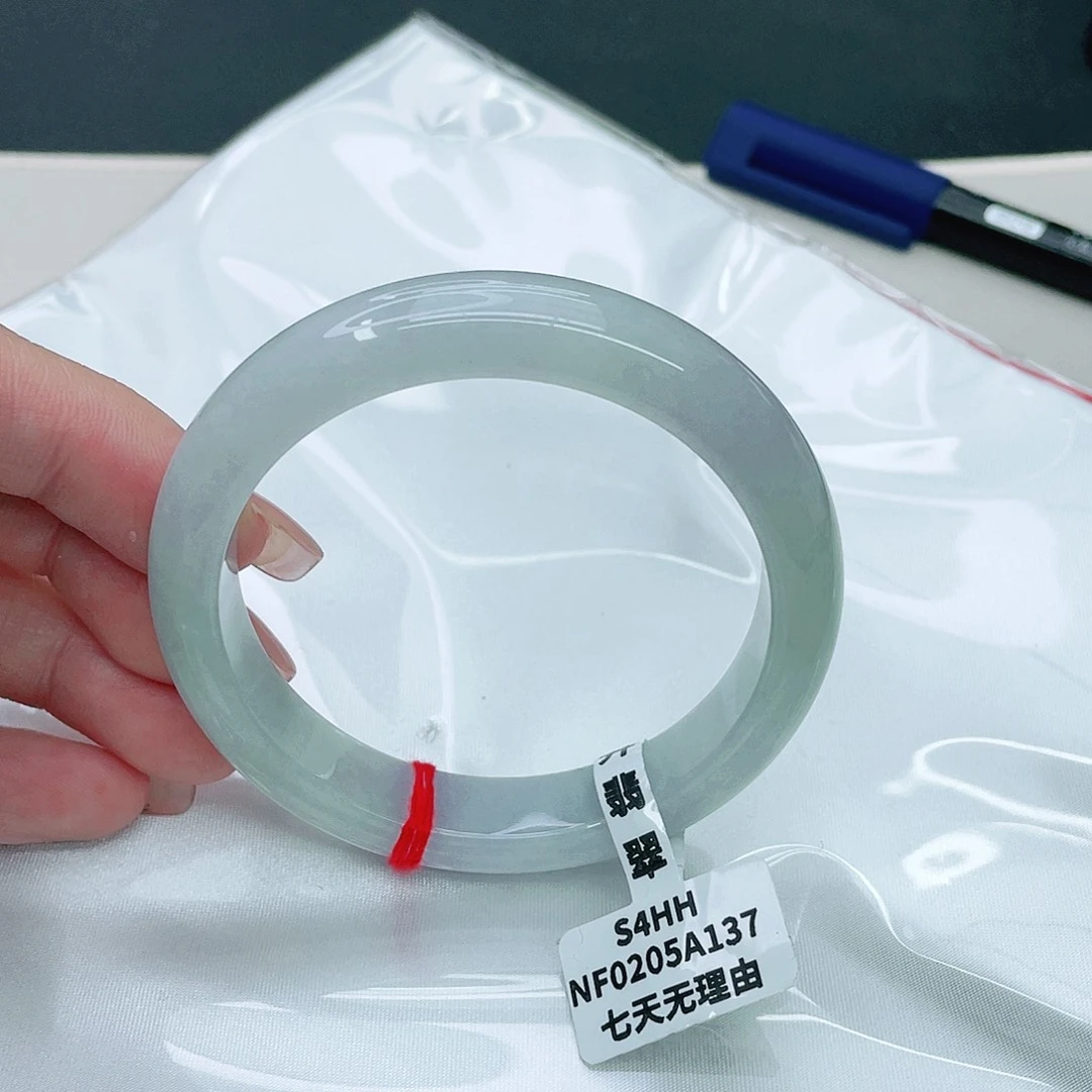 翡翠手镯未镶嵌正56.2