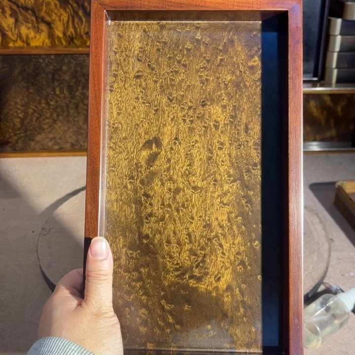 金丝楠浮*金丝楠木文盘