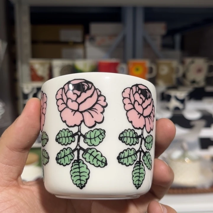 marimekko粉玫瑰手握200ml