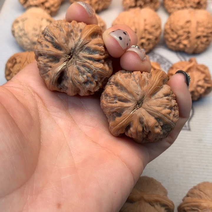 玥***宝文玩核桃把件元宝39