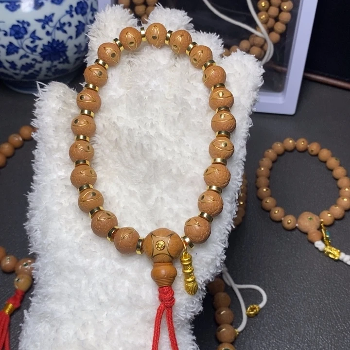 凤眼菩提手串老*、尼泊尔