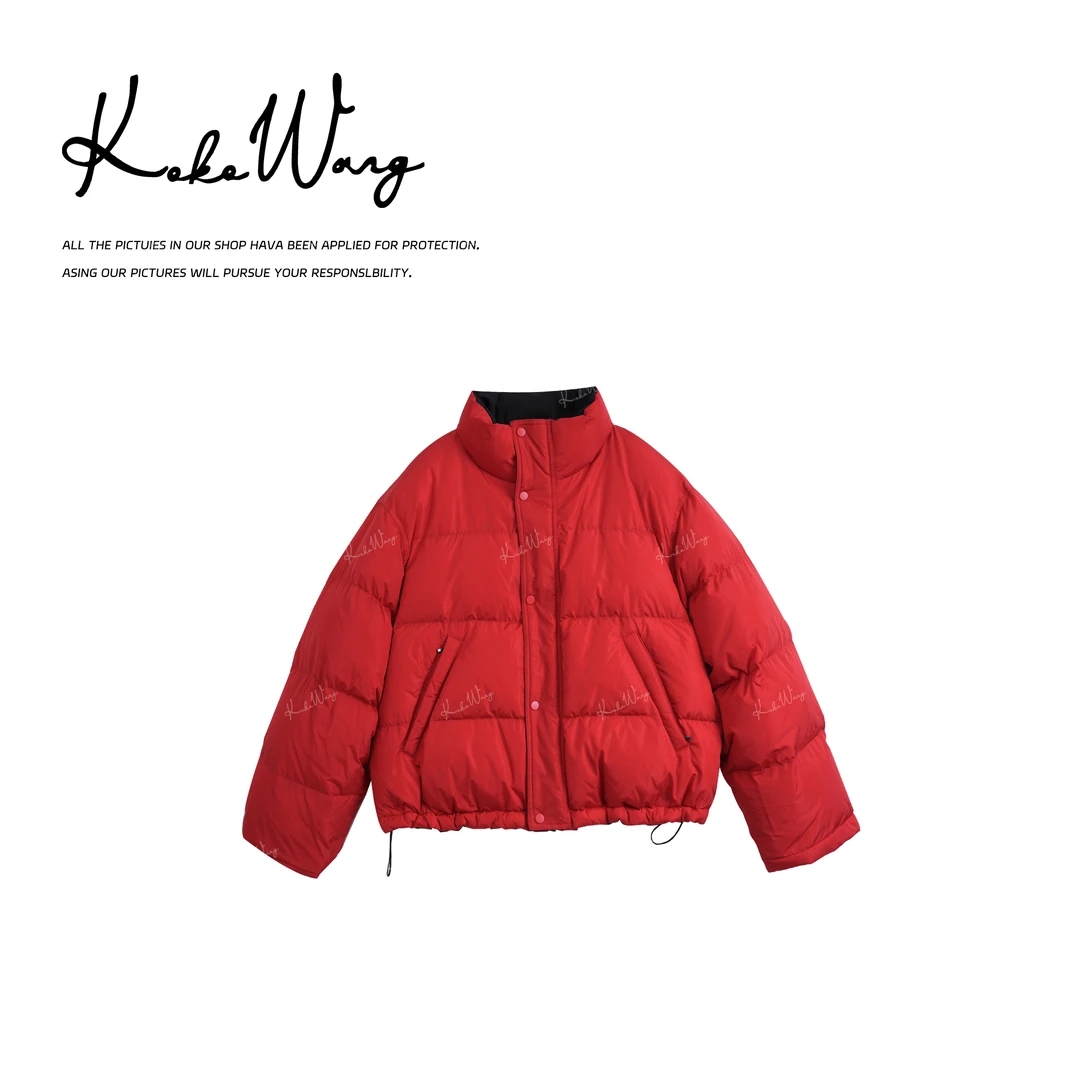 KOKO WANG秋冬轻奢双面穿立领加厚保暖95三星鹅绒外套N8065K29W50