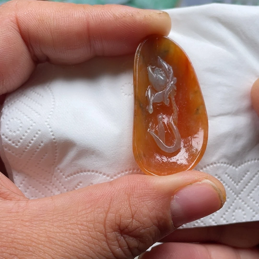 颈饰未镶嵌翡翠翡玉缘翡翠