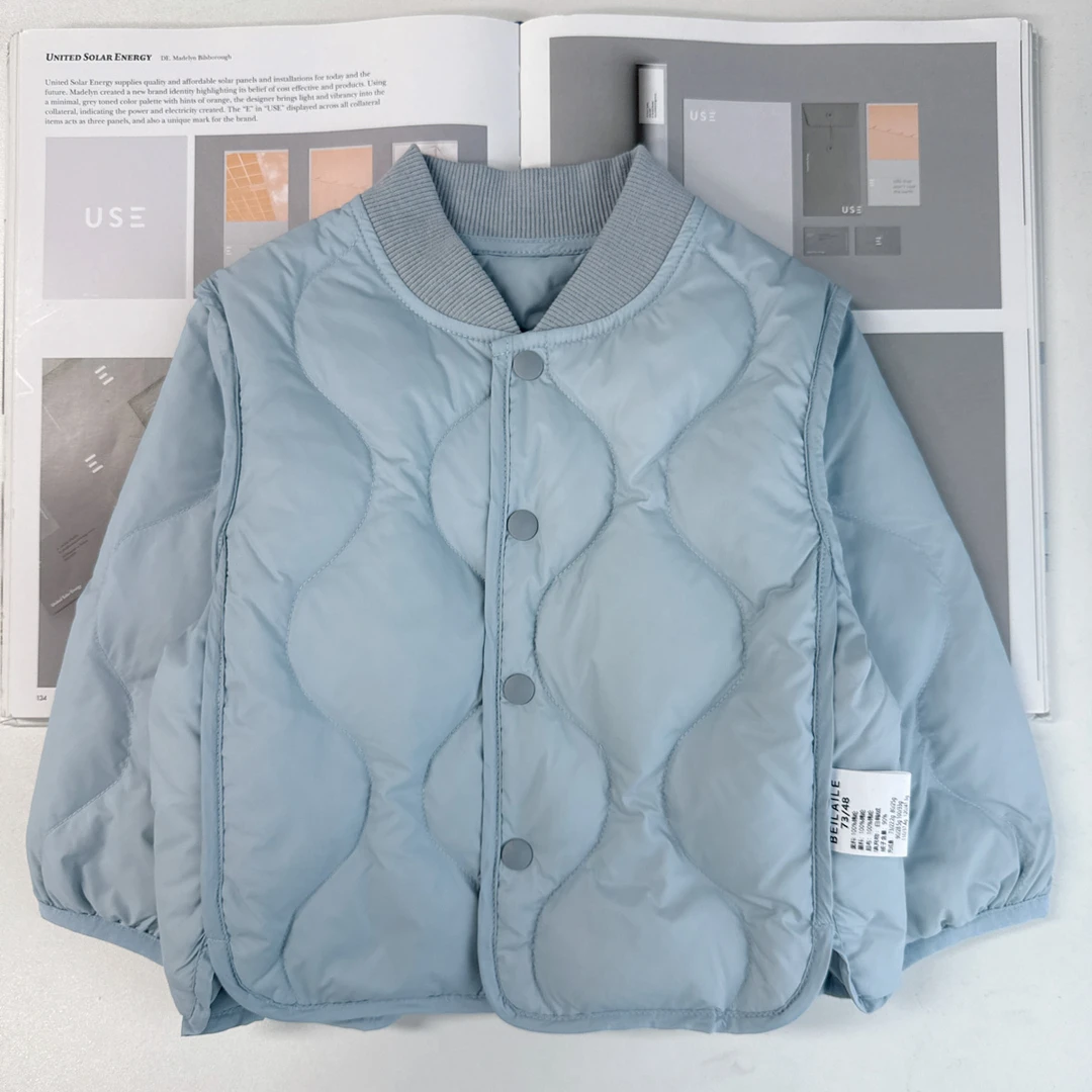 【三防立领羽绒服 小乐妈咪】婴儿童衣服宝宝羽绒外套秋冬外套i2