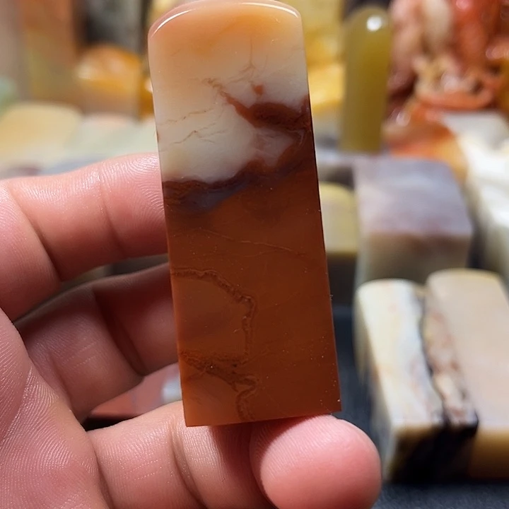 昌化石印石朱砂印章