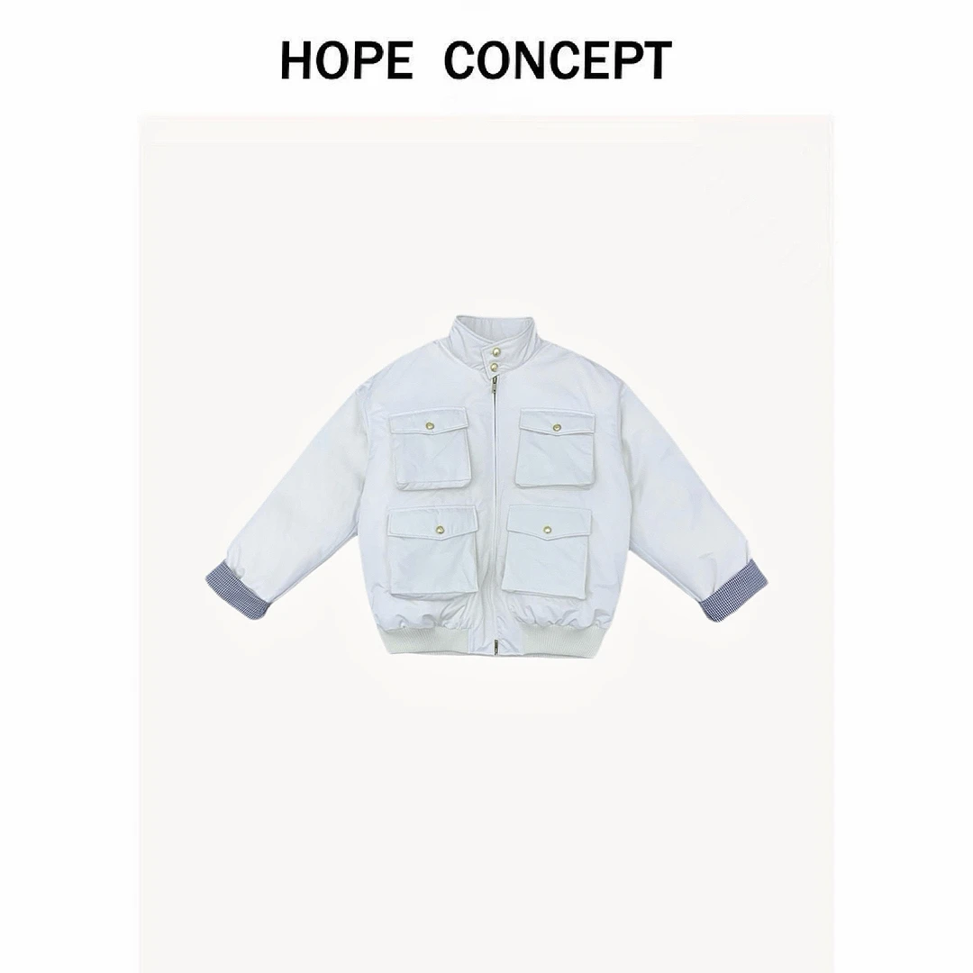 24318#HOPECONCEPT没人能拒绝的冬日暖阳 90白鸭绒男女同款羽绒服