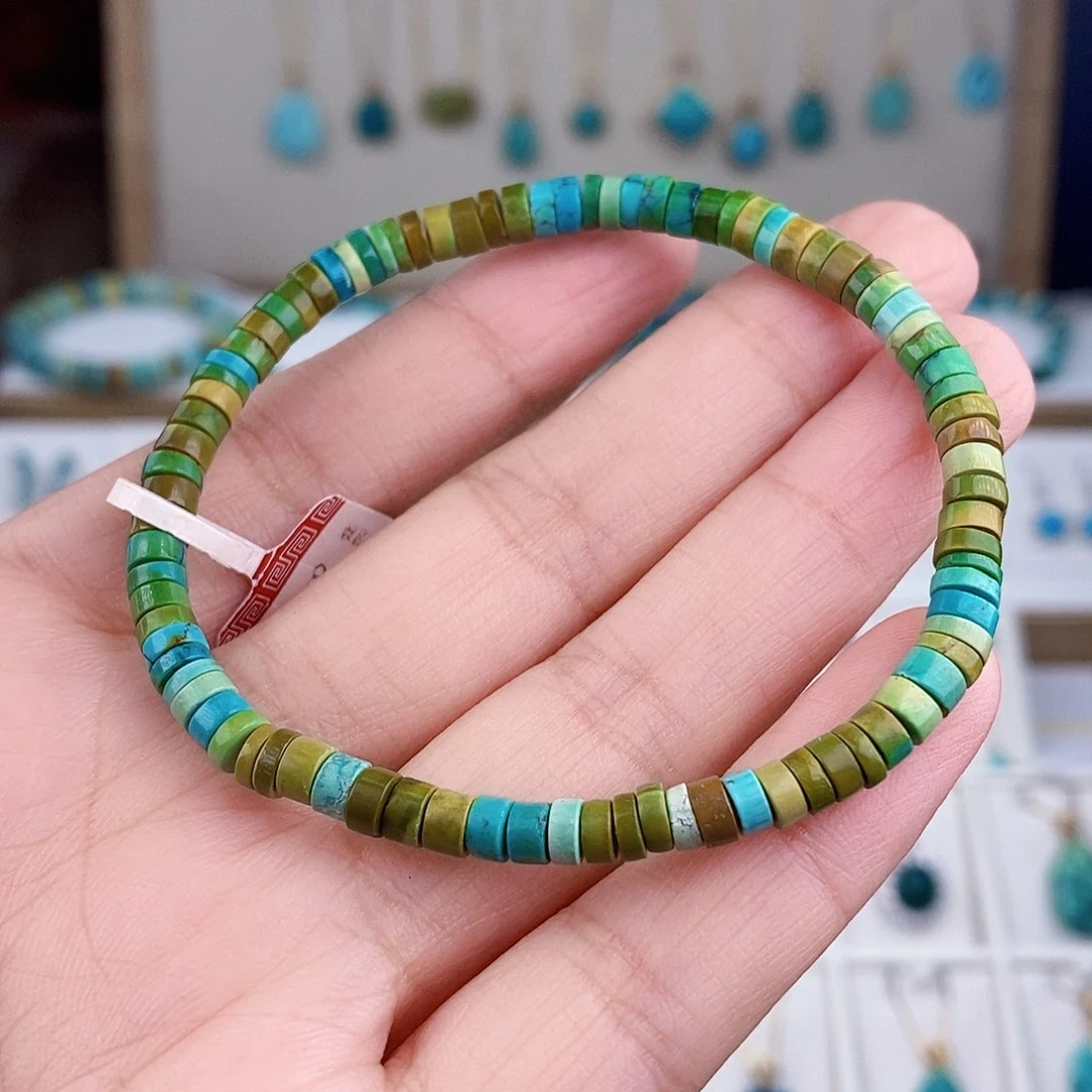 未镶嵌绿松石手链