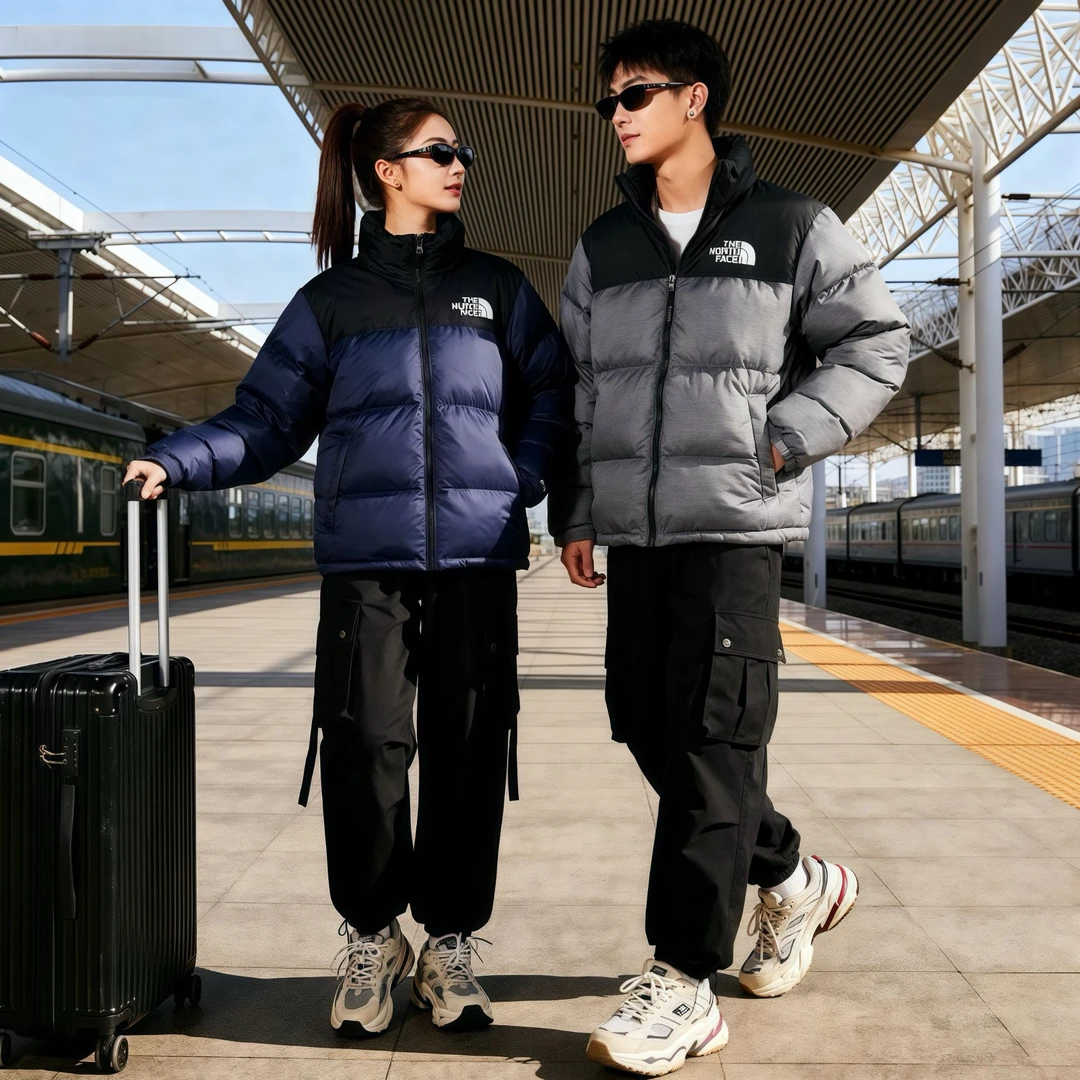 【奥莱正品】经典1996系列隐藏帽子+NFC芯片+700蓬松情侣款羽绒外套