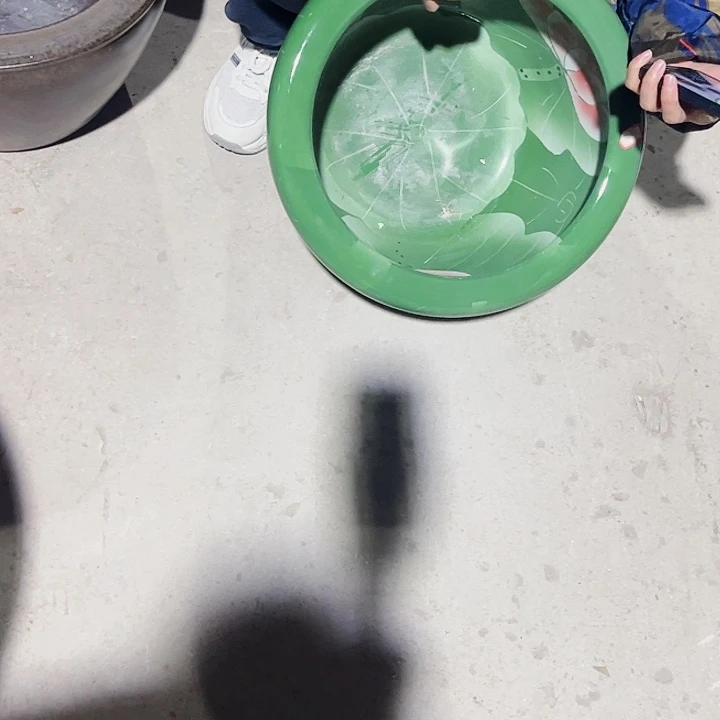 景德镇陶瓷鱼缸艺术直径40厘米好25厘米