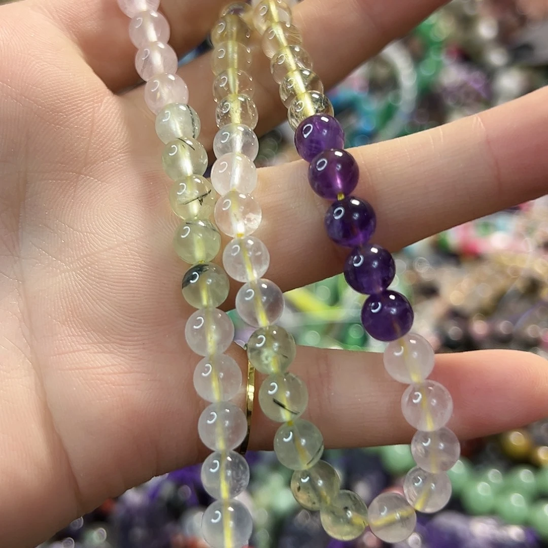 玛瑙/玉髓合金珠宝半成品卡6➕ 天然多宝。一条