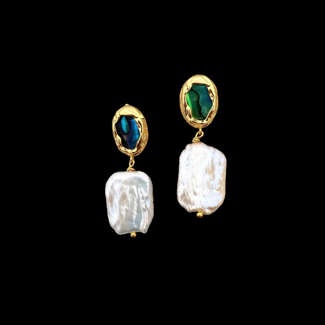 铜合金耳饰 F3627时尚手作耳坠孤品