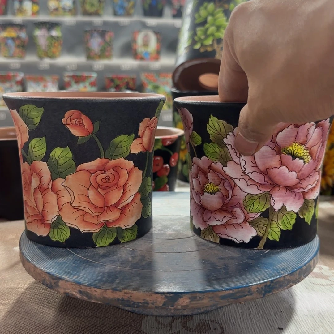 陶瓷花盆陶瓷花盆