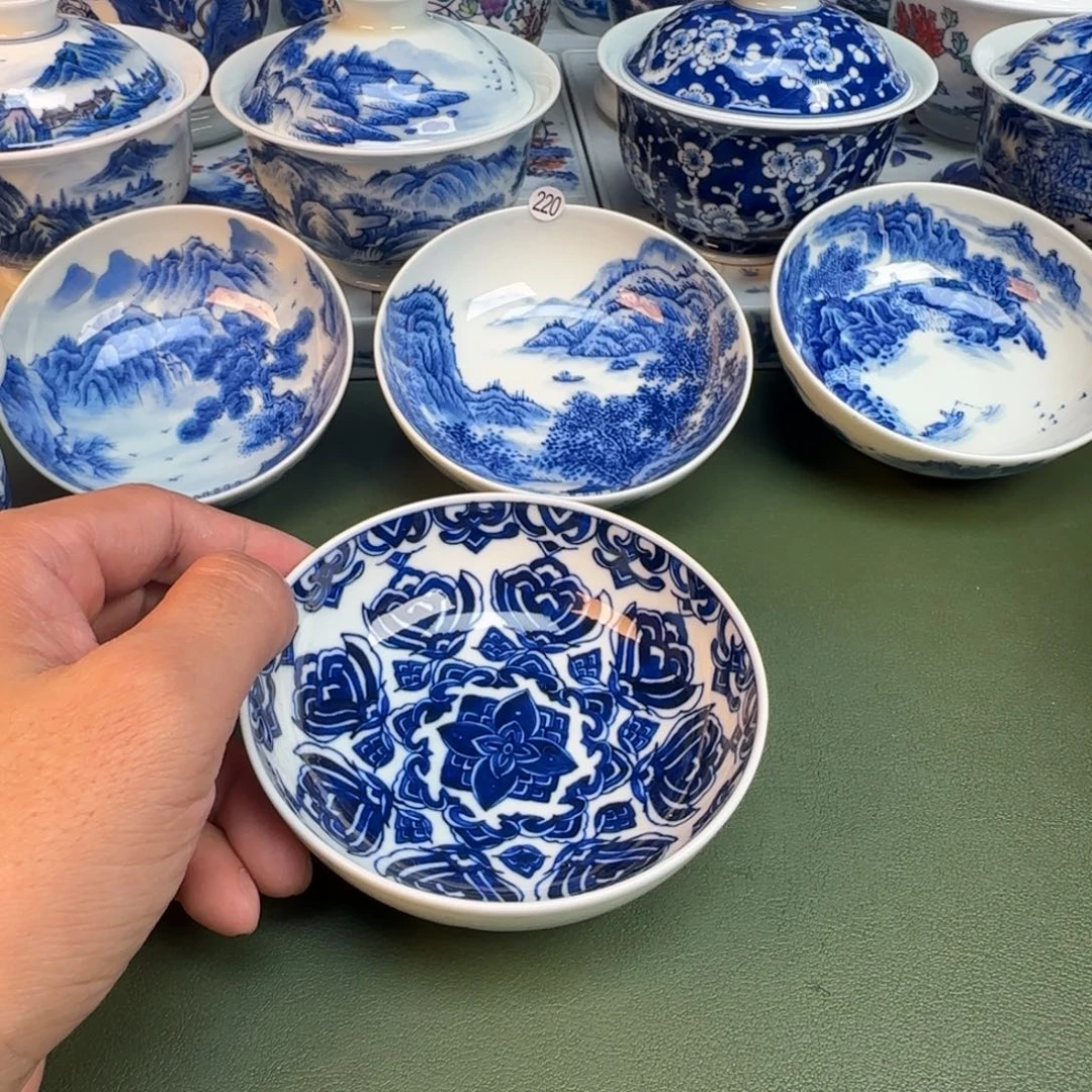 陶纯手工纯手绘茶具266