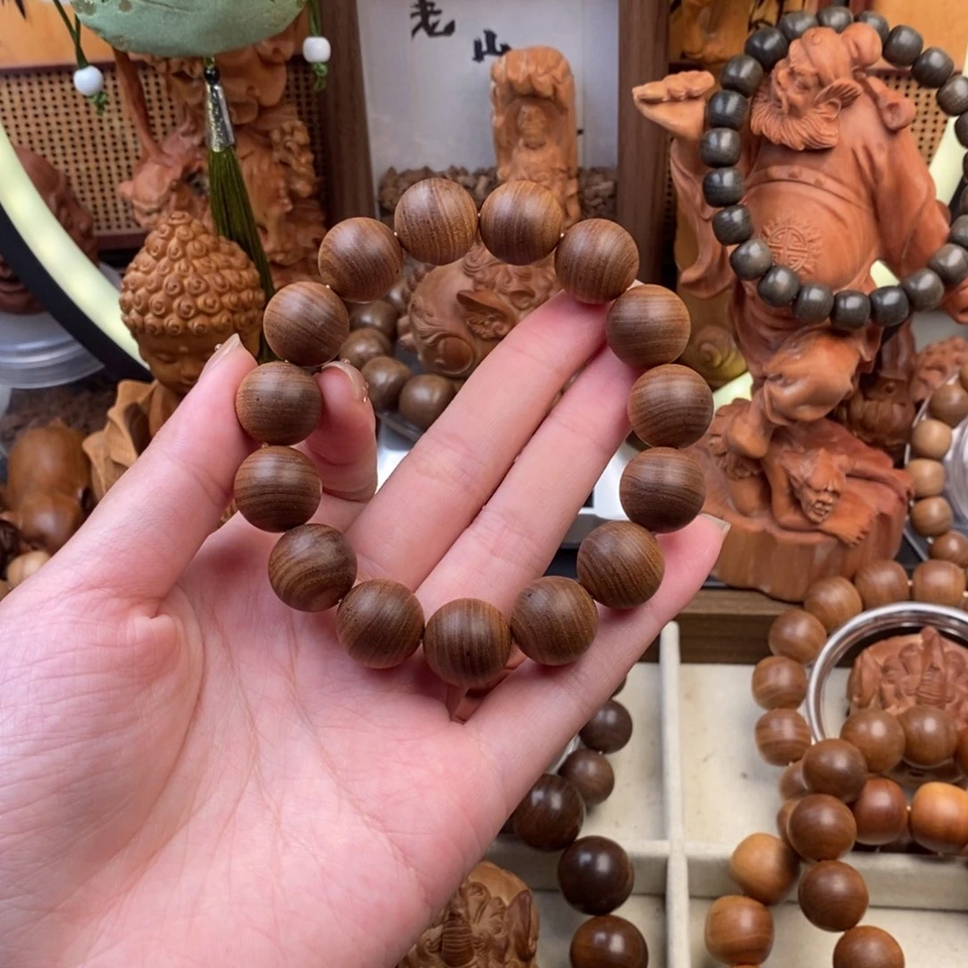 檀香木手串/手链迈索尔，老山檀，奶香1.5
