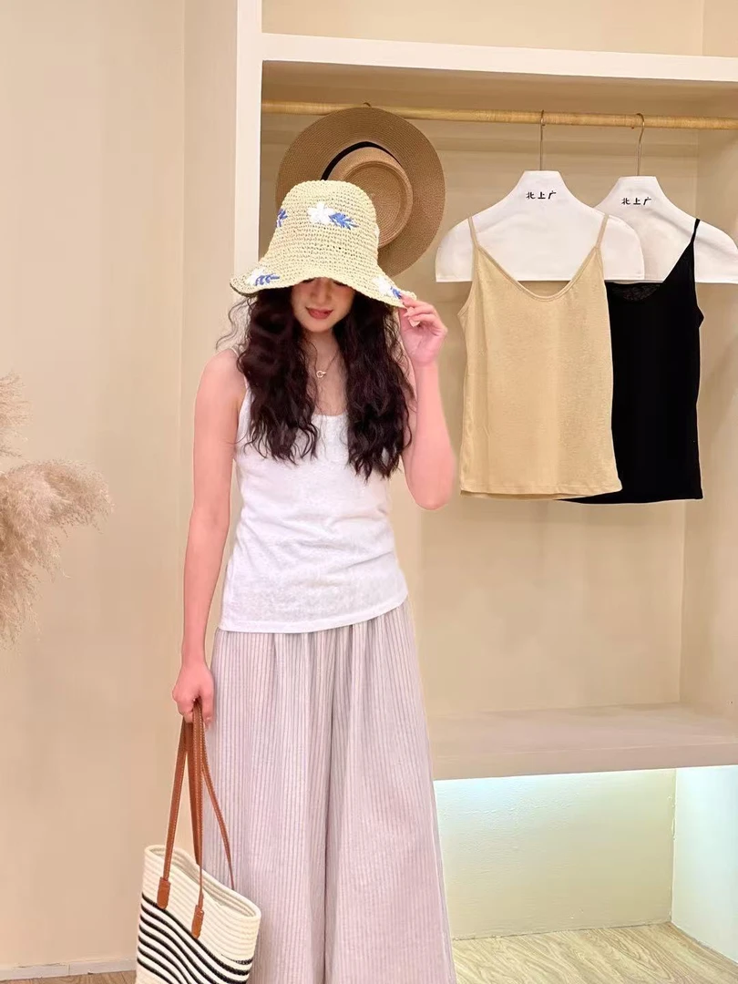 休闲百搭吊带上衣88337