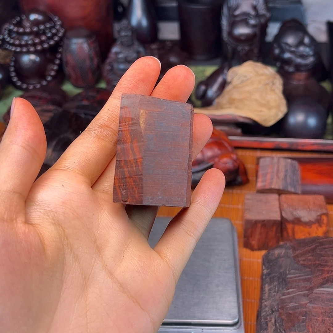 文***涣檀香紫檀（小叶紫檀）料子0.5