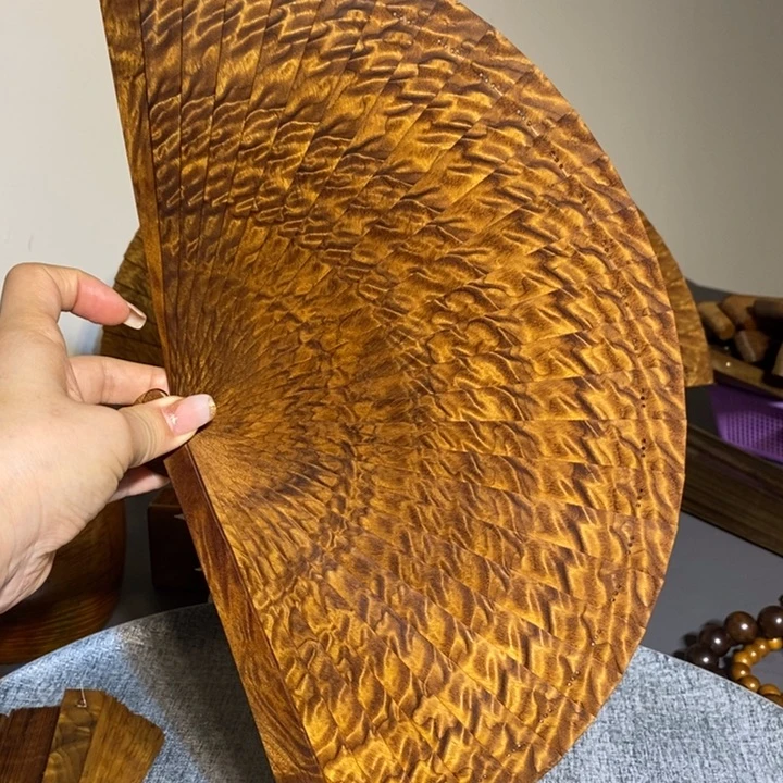 金丝楠金丝楠木扇子