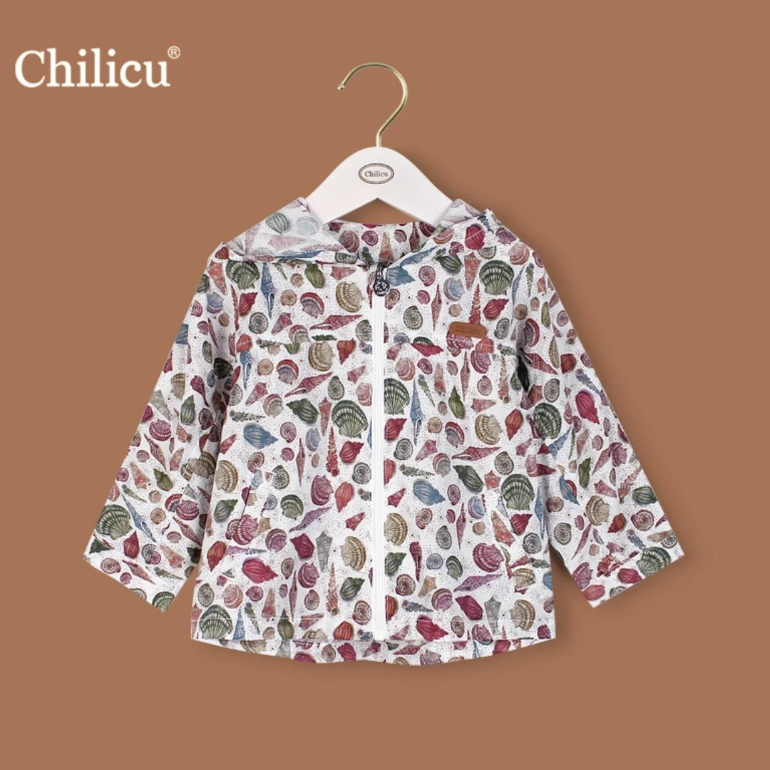 【屁姐】chilicu 纯棉春夏季连帽长袖外套