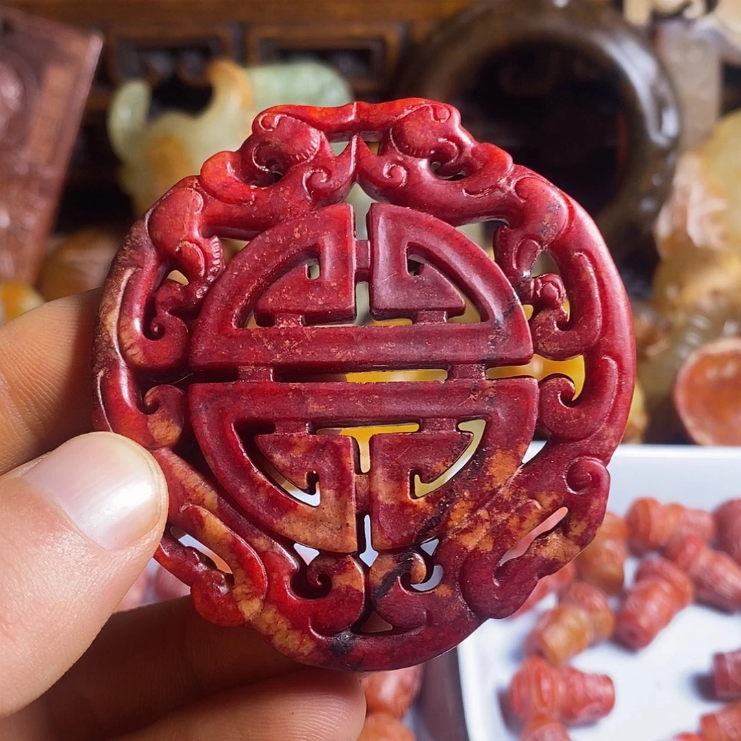 岫岩老玉（透闪石质玉）未镶嵌挂件