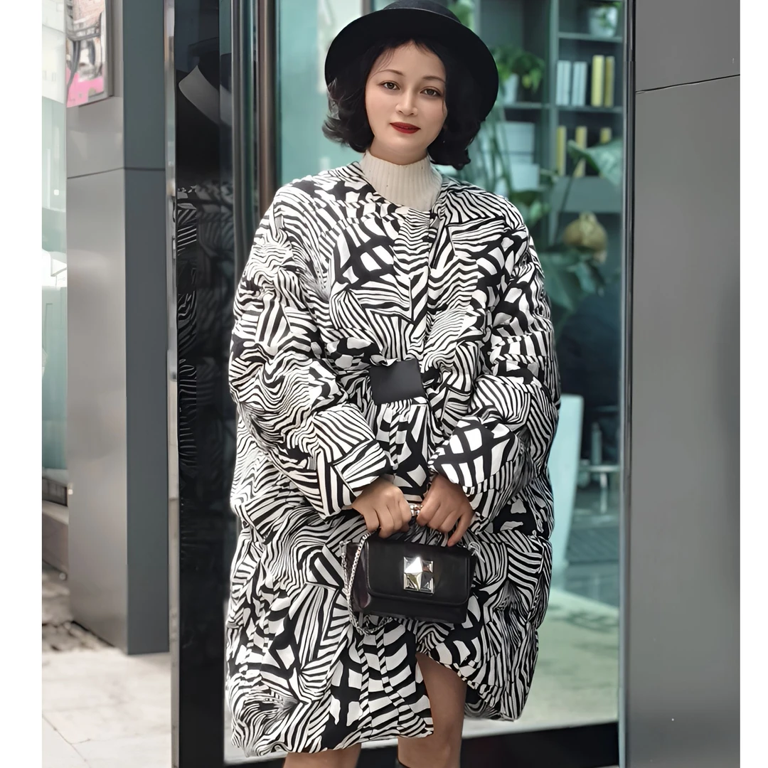 冬季中长款厚款外套