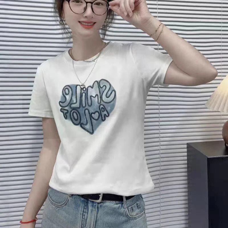 芭莎家时尚百搭夏季短袖T恤