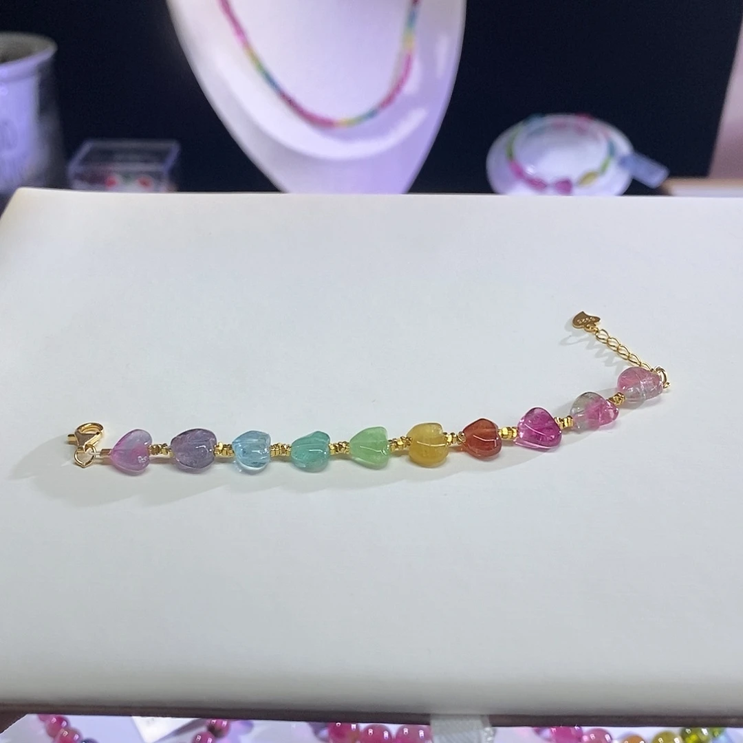 手串未镶嵌碧玺L*L爱心