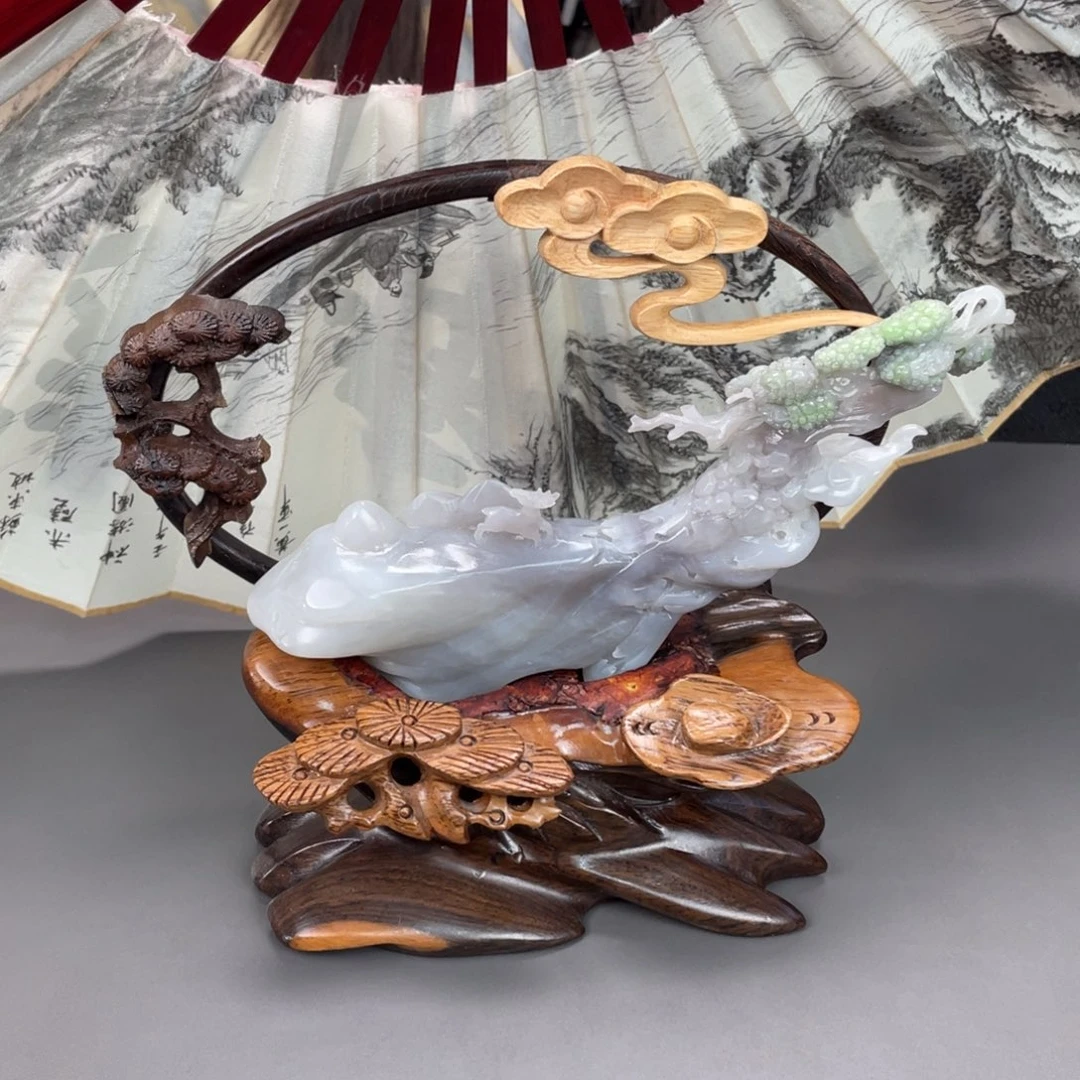和田玉未镶嵌摆件