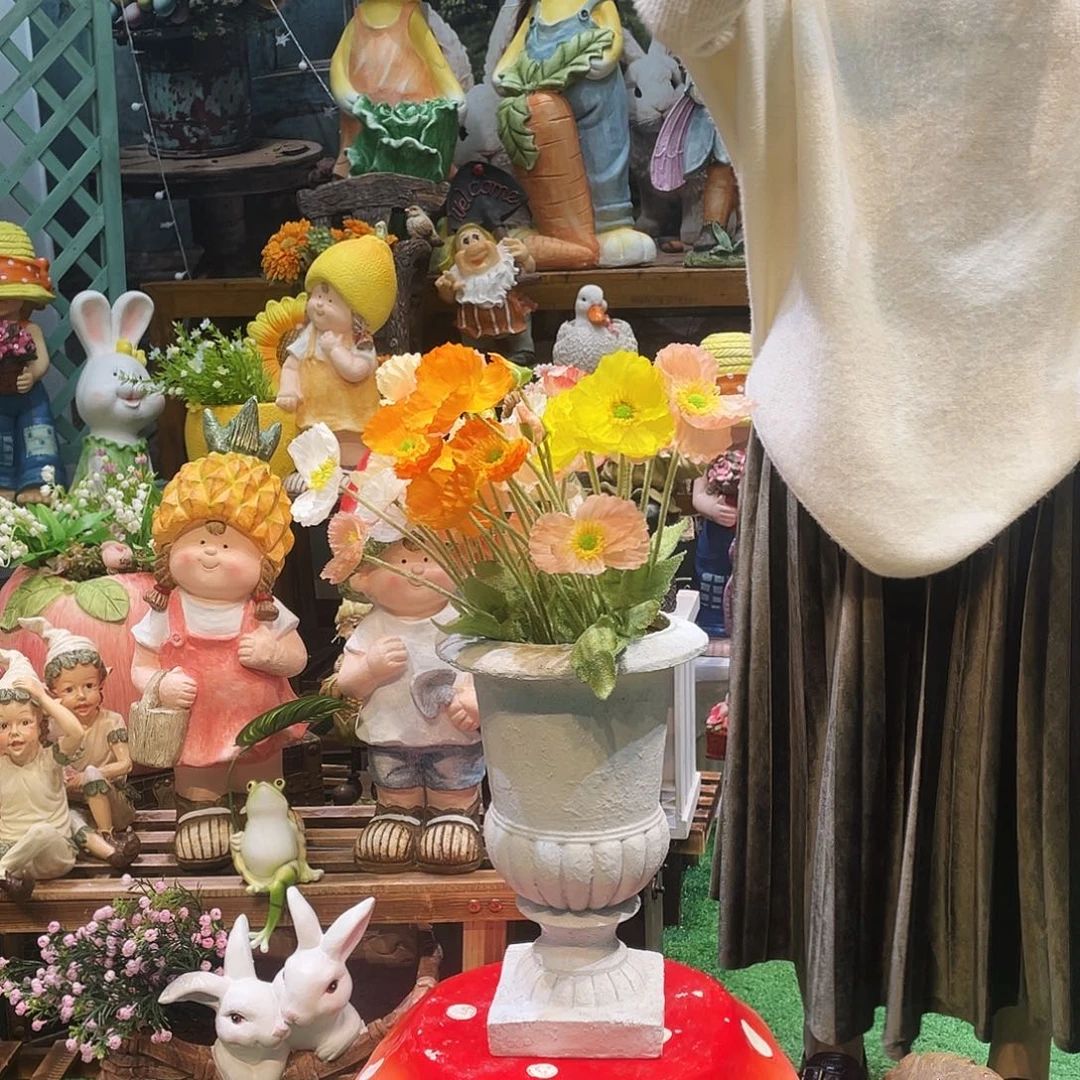 摆件花园摆件红红火火