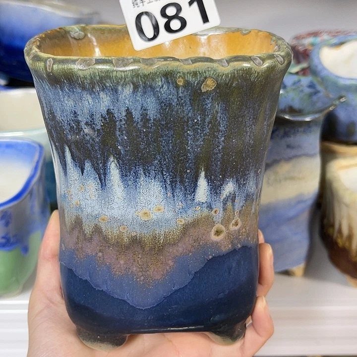 景德镇陶瓷盆 满30包邮 口11