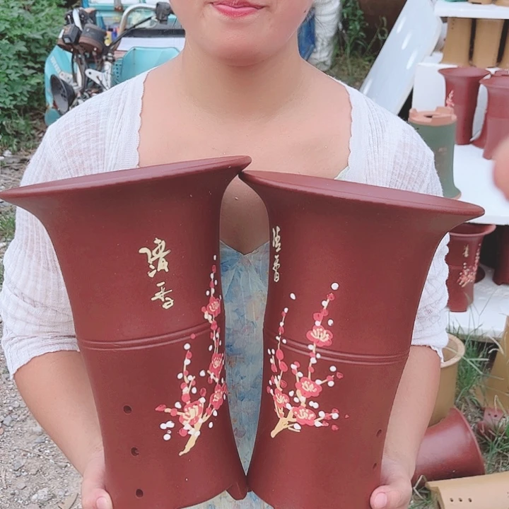花盆紫砂宜兴紫砂精品花盆