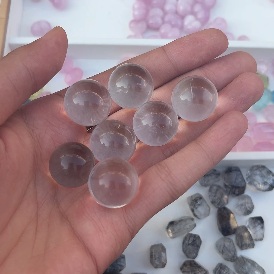 手链水晶未镶嵌白水晶单珠几乎全净体